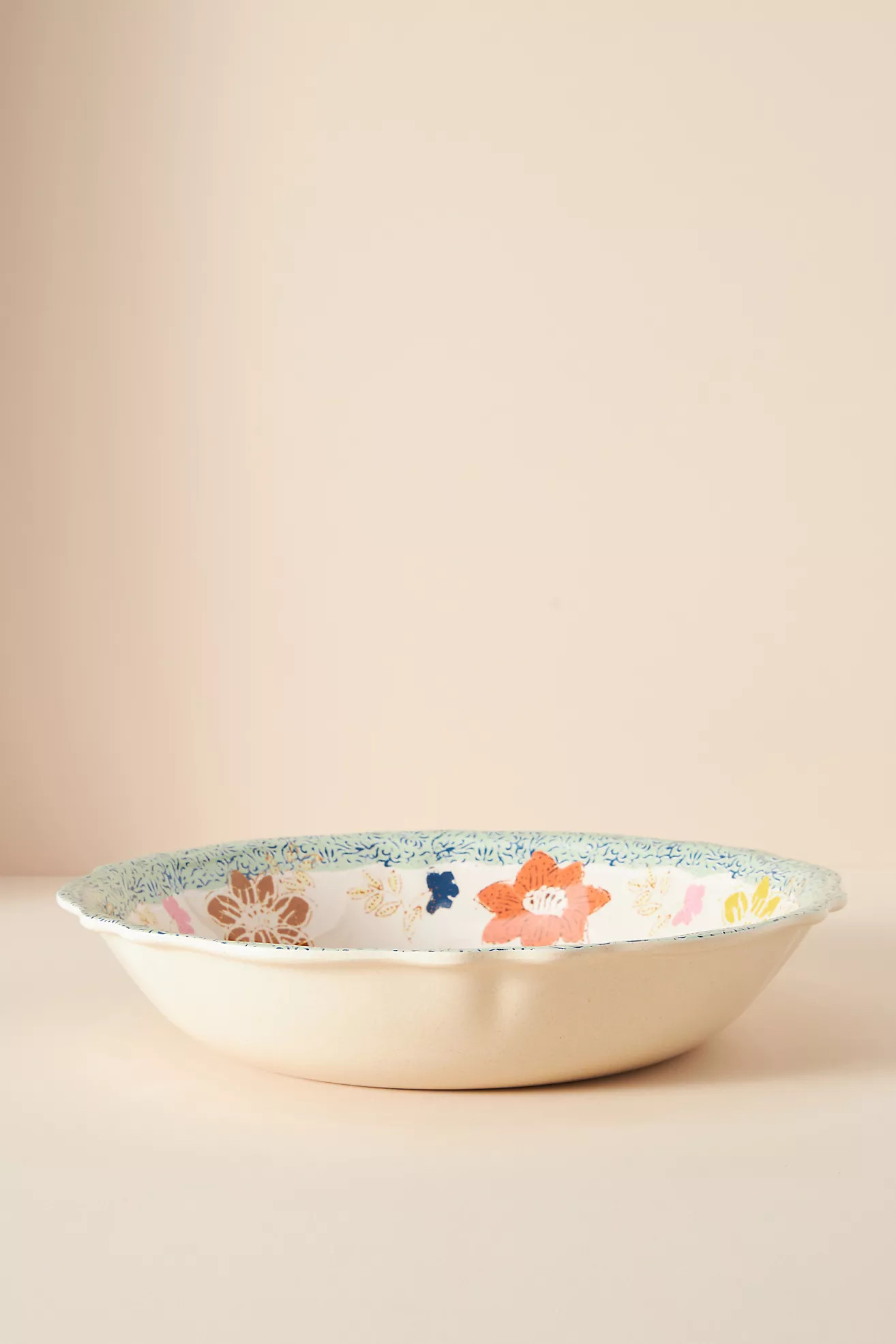 Vittoria Melamine Serving Bowl | Anthropologie (US)