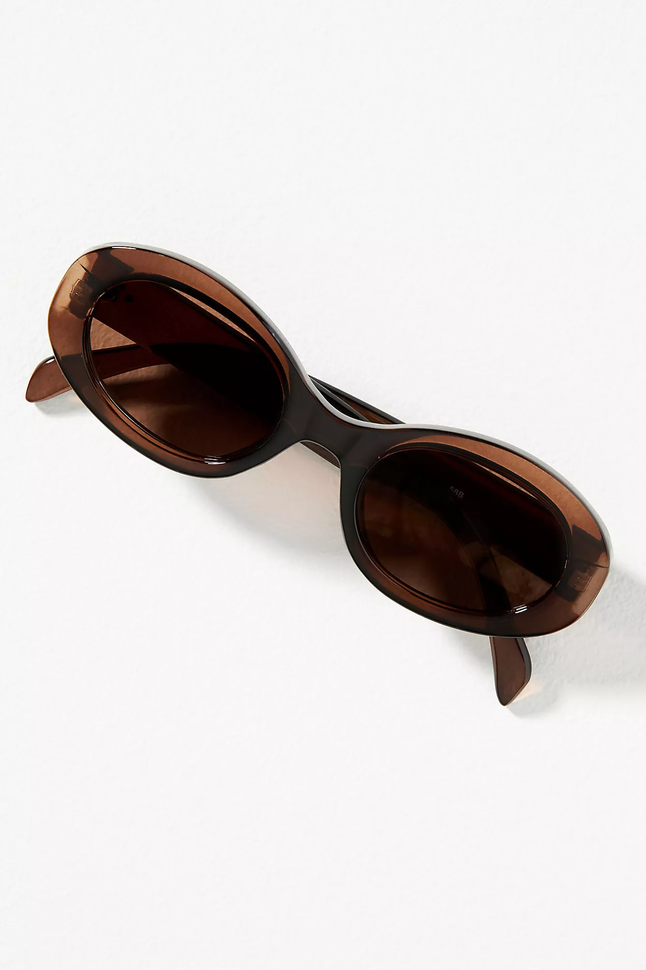 Slim Bubble Oval Sunglasses | Anthropologie (US)
