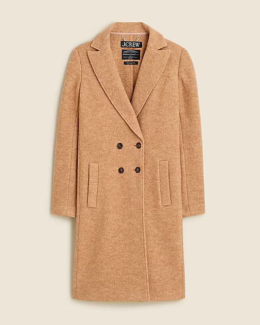 Daphne topcoat in boiled wool | J. Crew US