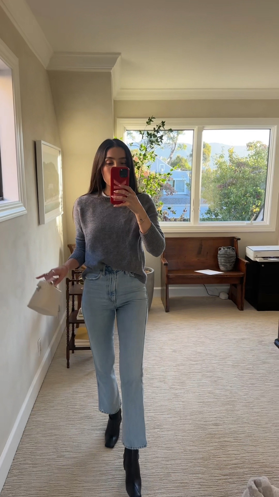 Wearing size 23 in the jeans, small in the t-shirt! These jeans have lasted me for 6+ yrs and they still fit like the day I got them. The wash is perfect for everyday and they’re just so flattering!

#LTKShoeCrush #LTKFindsUnder100 #LTKStyleTip