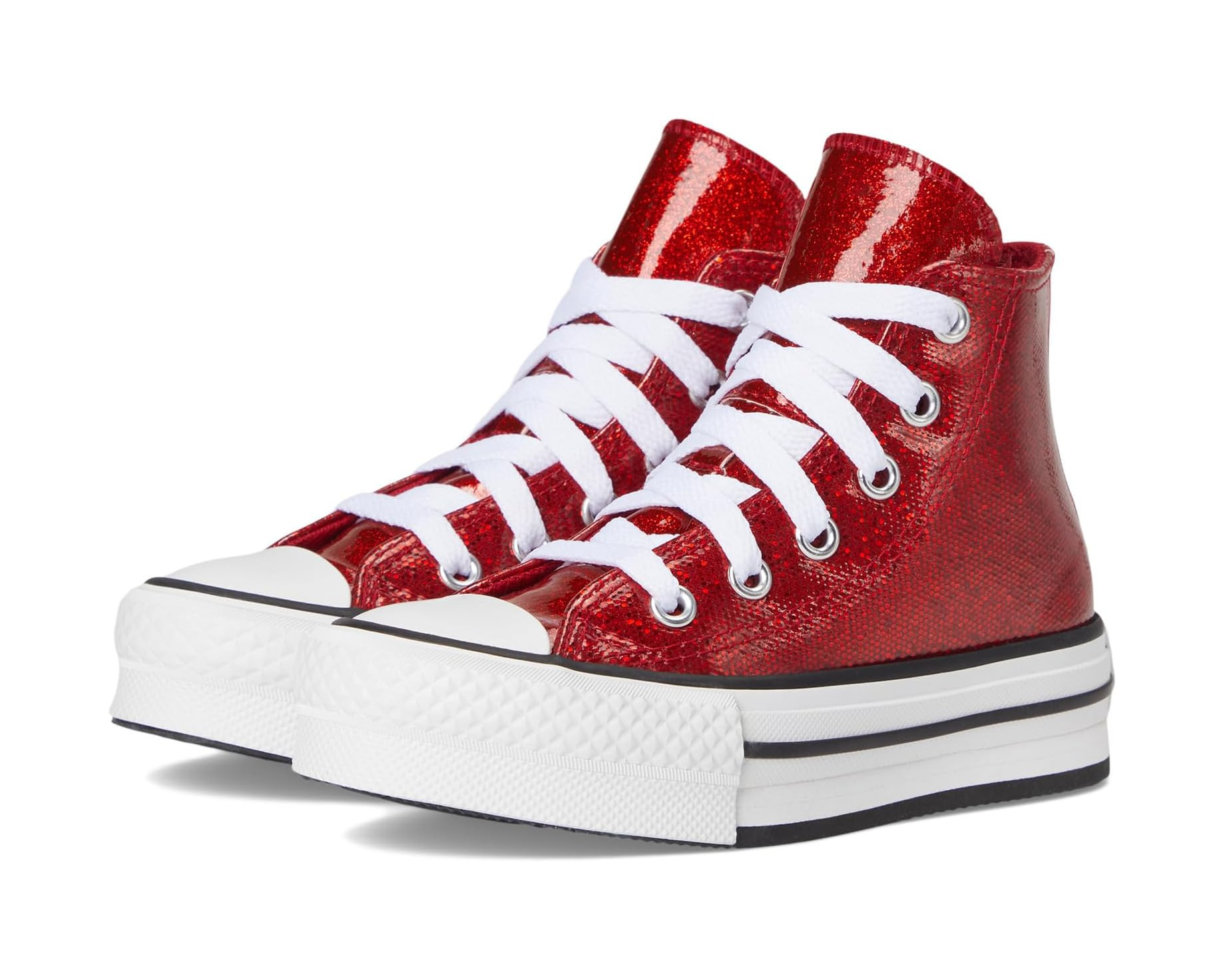 Chuck Taylor® All Star® Lift Disco (Little Kid) | Zappos