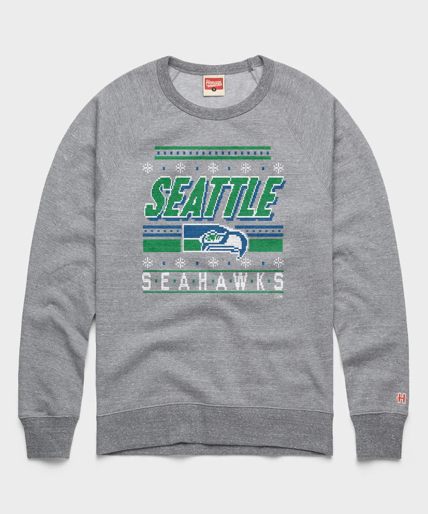Seattle Seahawks Holiday Crewneck | Homage