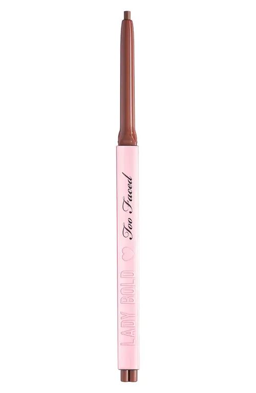 Too Faced Lady Bold Lip Liner in Fierce Vibes Only at Nordstrom | Nordstrom