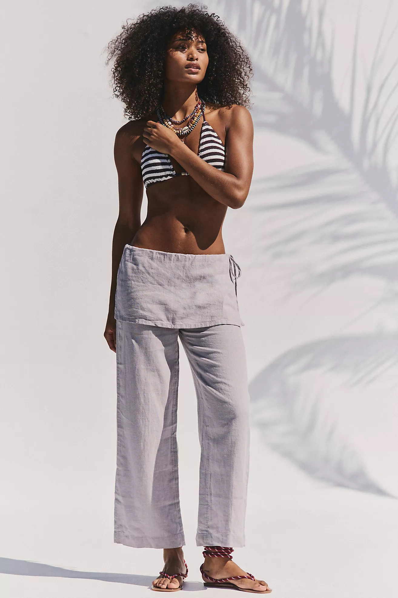 Aqualuna Linen Skants | Free People (Global - UK&FR Excluded)