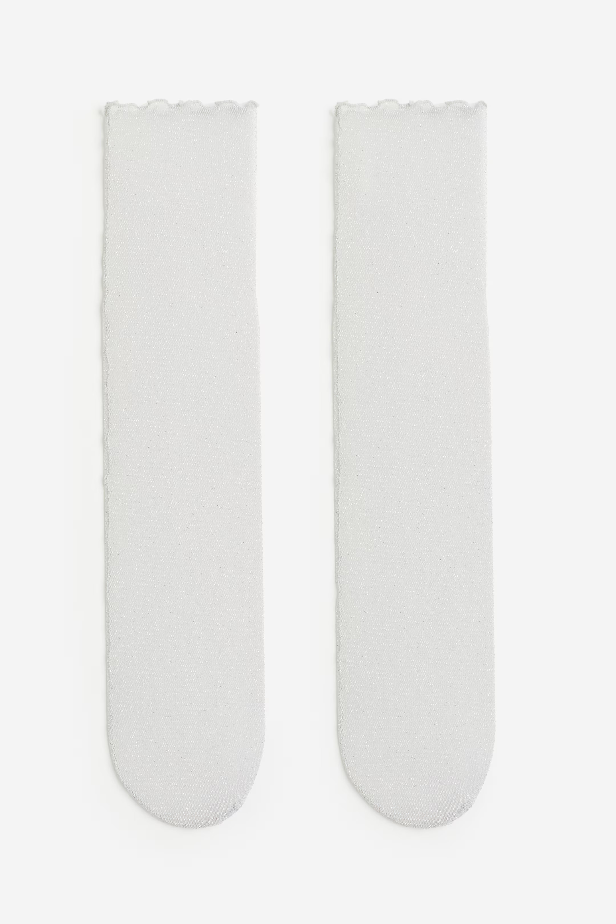 Sokken van glitterend mesh | H&M (DE, AT, CH, NL, FI)