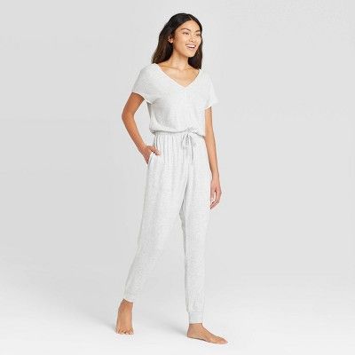 Women's Perfectly Cozy Lounge Jumpsuit - Stars Above™ | Target