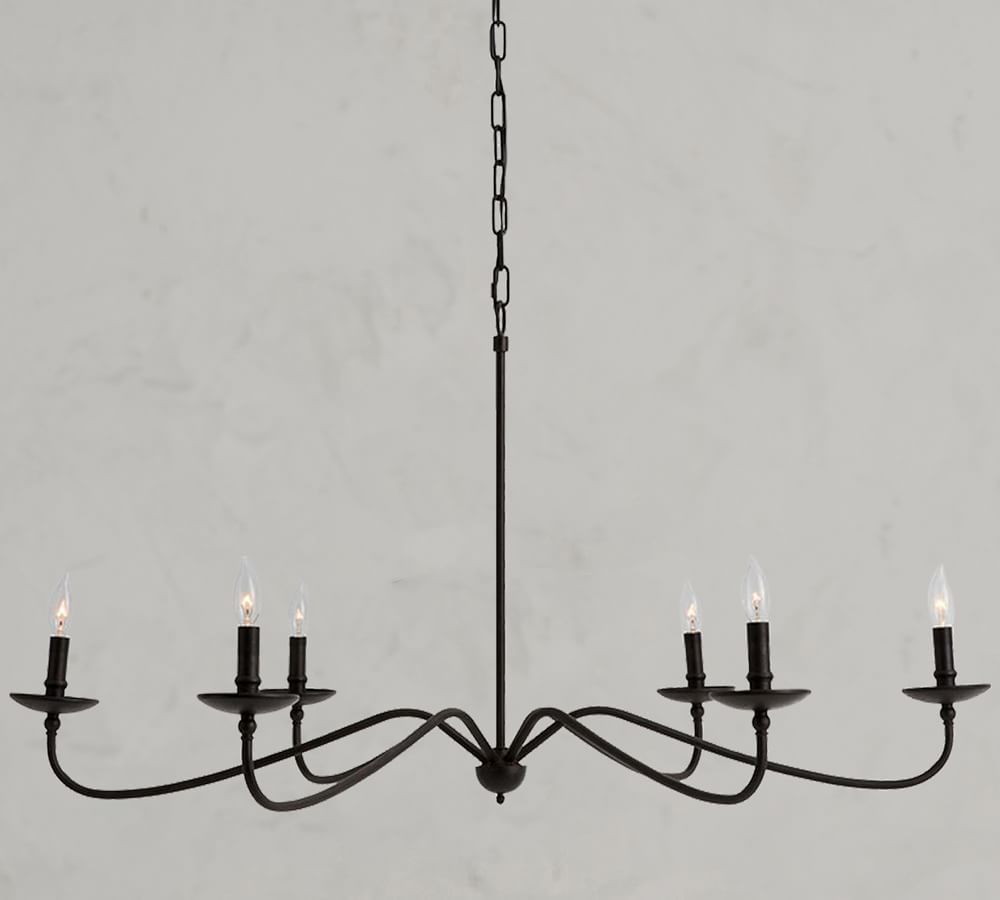 Lucca Iron Chandelier | Pottery Barn (US)