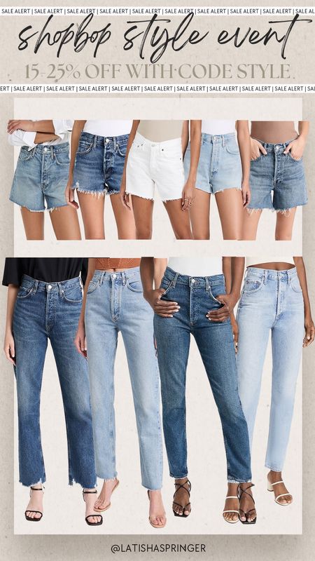 Shopbop Style Event AGOLDE jeans on sale! 

#shopbop



#LTKstyletip #LTKSeasonal #LTKsalealert