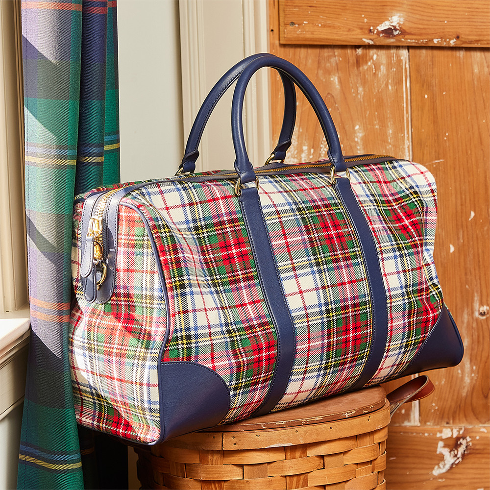 Plaid Duffle Bag - Customizable | Stoney Clover Lane | Stoney Clover Lane