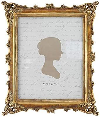 Amazon.com: Sunlit Vintage Picture Frame 8x10 Inch, Luxury Antique Photo Frames with Glass Front,... | Amazon (US)
