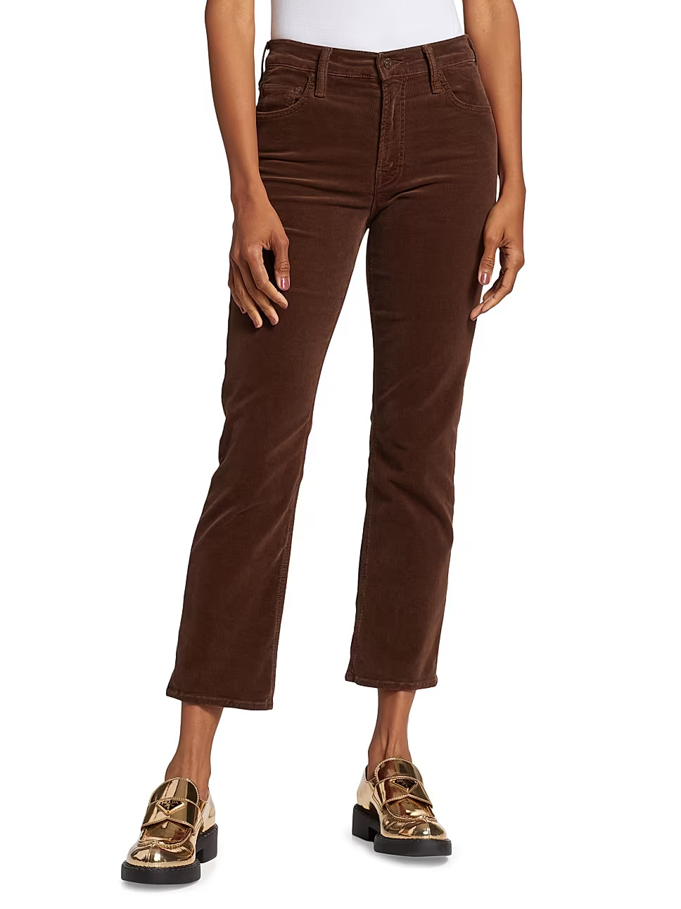 The Rider Mid-Rise Corduroy Jeans | Saks Fifth Avenue