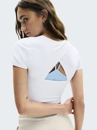 Transcend Open Back Tee | Athleta