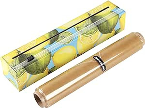 Chicwrap Lemon Refillable Plastic Wrap Dispenser - Includes 12" x 250' Roll Professional Grade Di... | Amazon (US)