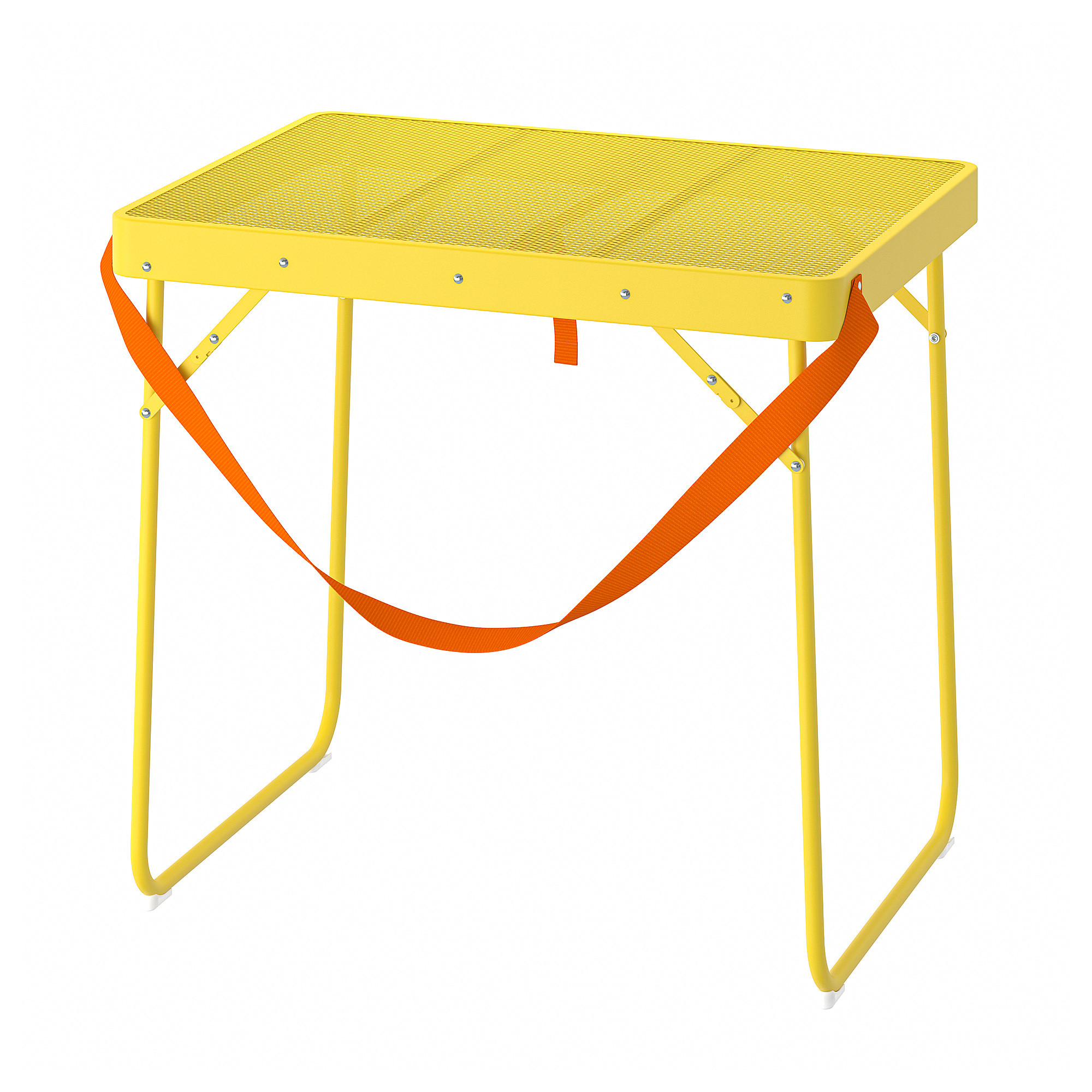 STRANDÖN Folding table, bright yellow, 27 1/2x21 5/8 " | IKEA US