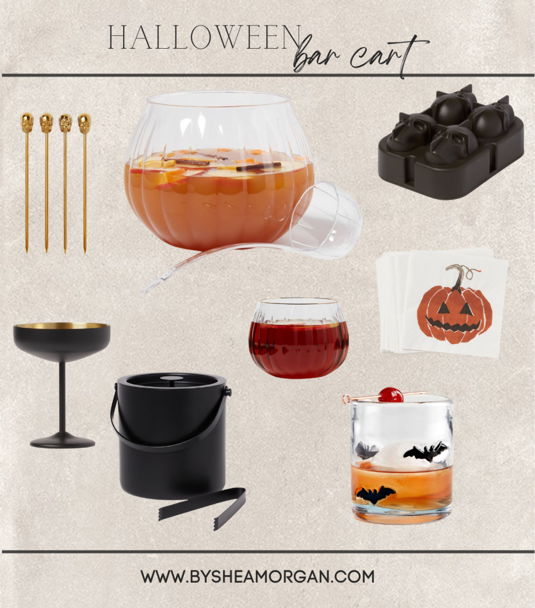Halloween bar cart ideas, Halloween cups 

#LTKSeasonal