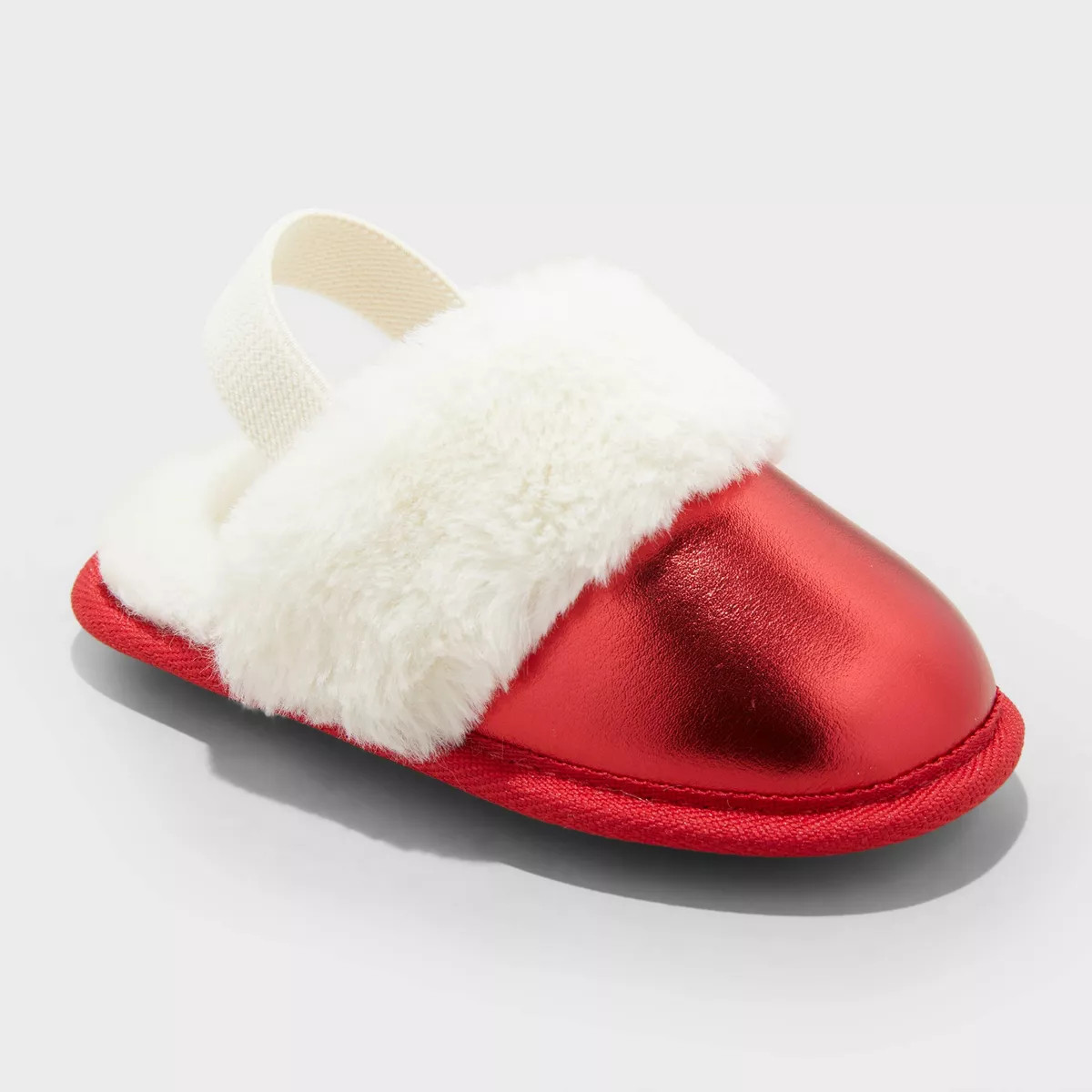 Toddler Lila Metallic Scuff Slippers - Cat & Jack™ | Target