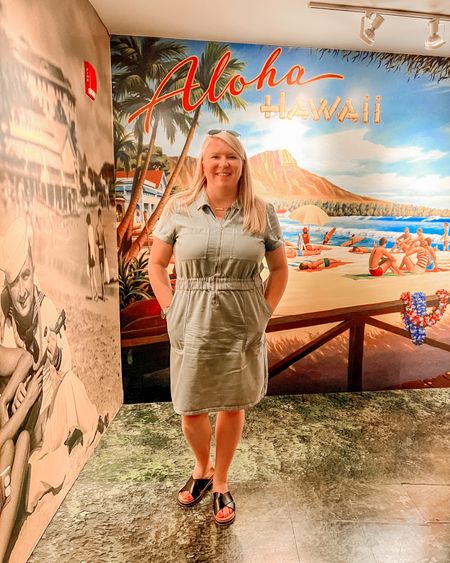 Loved this utility dress for a day of touring Pearl Harbor historic sites.

#LTKcurves #LTKtravel #LTKstyletip