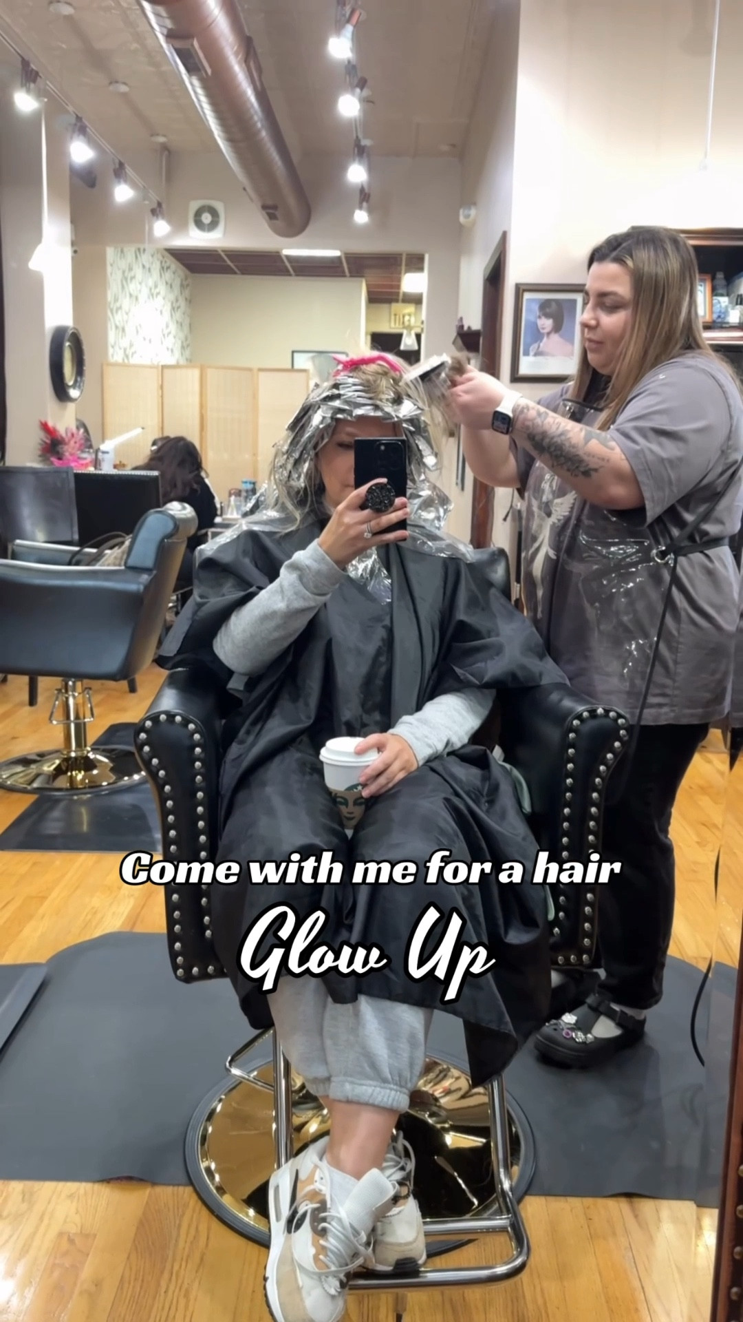 Hair Transformation Process! 22” extensions linked 

#hairtutorial 

#LTKPetite #LTKBeauty #LTKFindsUnder50