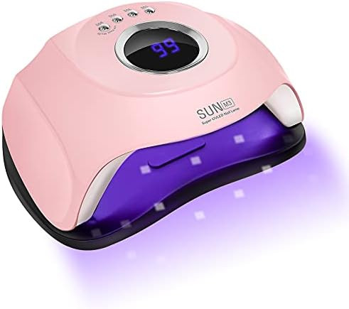 UV LED Nail Lamp,180W Gel Nail UV Light Nail Dryer for Gel Polish Curing Lamp for Professional Salon | Amazon (US)