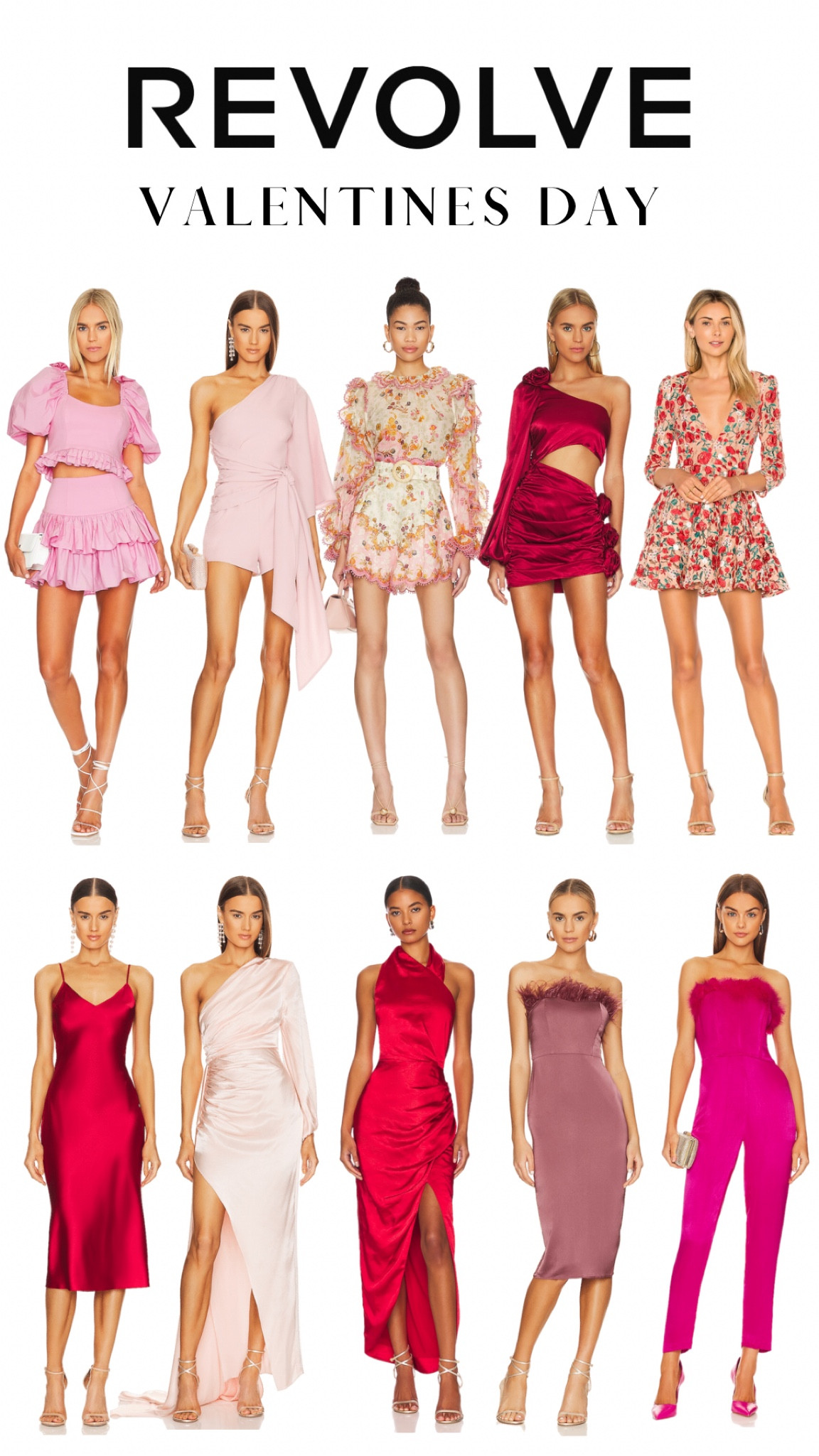 More beautiful REVOLVE finds for Valentines Day! I love the Zimmermann set (middle on the top row)! Would also be great for brunch or even a spring wedding.

#LTKstyletip #LTKwedding #LTKFind