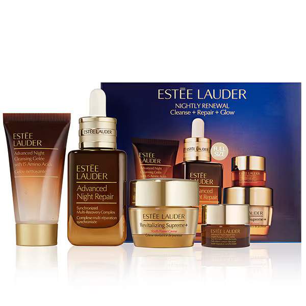 Estée Lauder Nightly Renewal Skincare Set Cleanse & Repair & Glow | Estee Lauder (US)