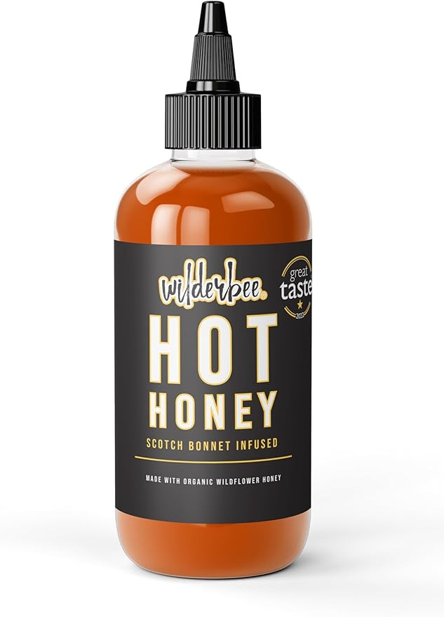 Wilderbee Hot Honey from the WilderKitchen | Organic Wildflower Honey infused with Scotch Bonnet ... | Amazon (UK)