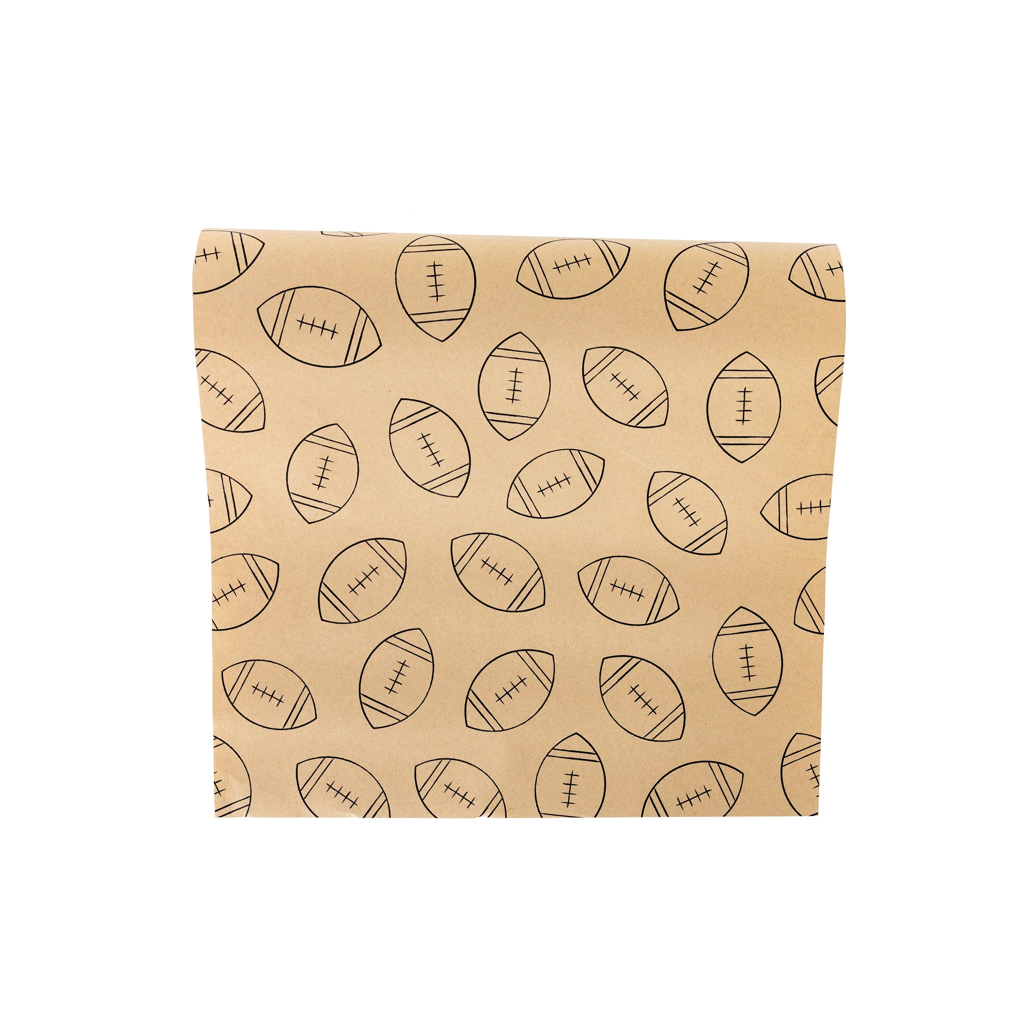 Football Kraft Table Runner | My Mind's Eye