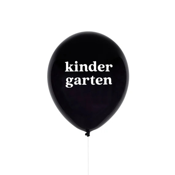 First Day of School Sign, Kindergarten Grade Balloon - Printed with Pep® in the USA | Etsy (US)