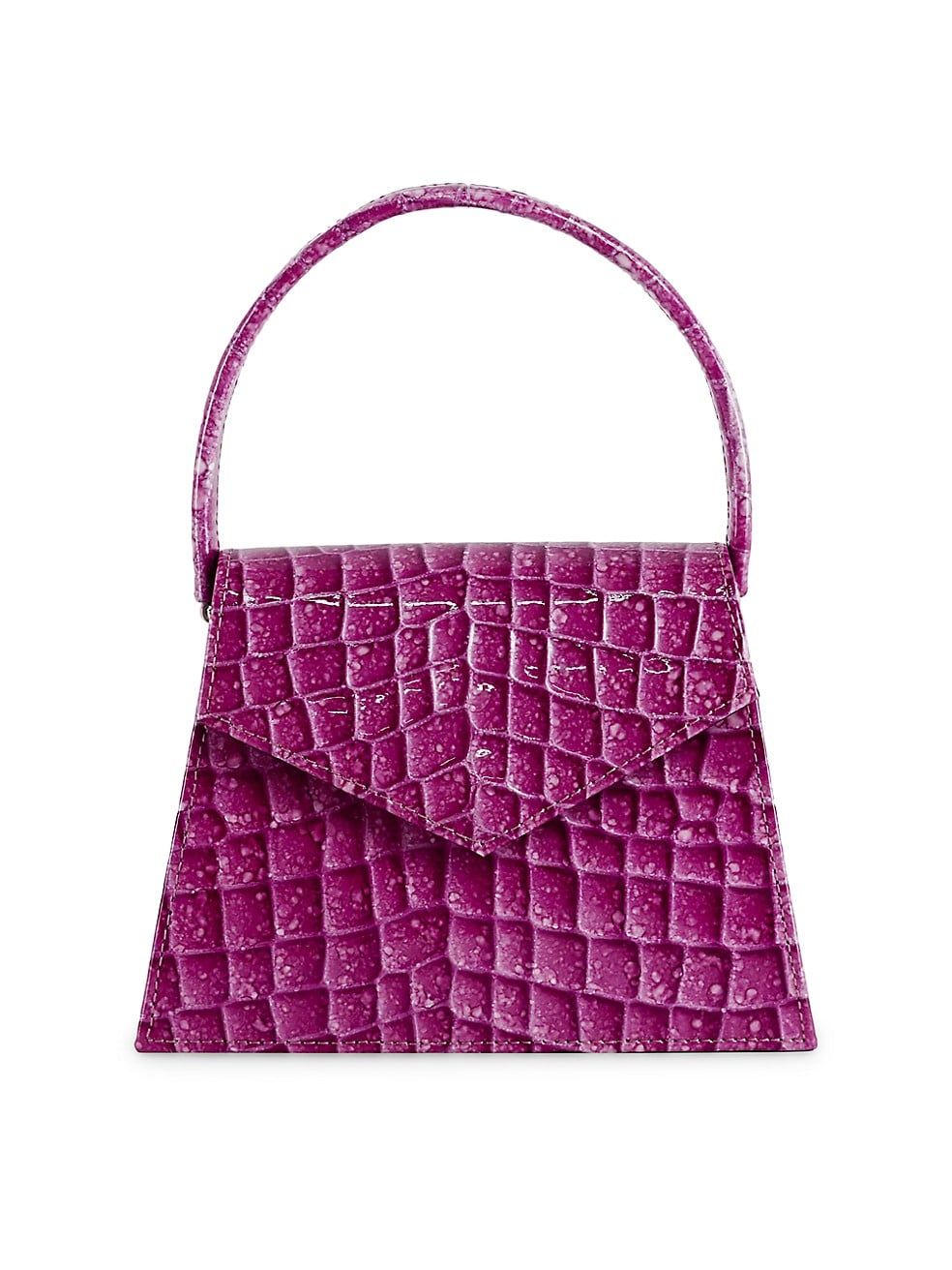 The Zaza Embossed Leather Top Handle Bag | Saks Fifth Avenue