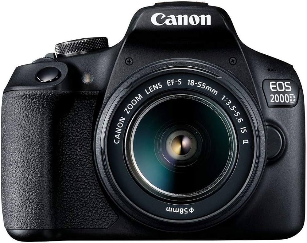 Canon EOS 2000D (Rebel T7) DSLR Camera + 18-55mm III Kit (Renewed) | Amazon (US)