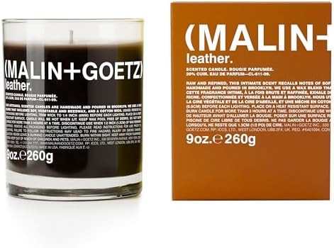 MALIN+GOETZ 9oz Scented Candle | Hand-Poured Soy Wax with Unique Fragrance Blends | Clean-Burning... | Amazon (US)