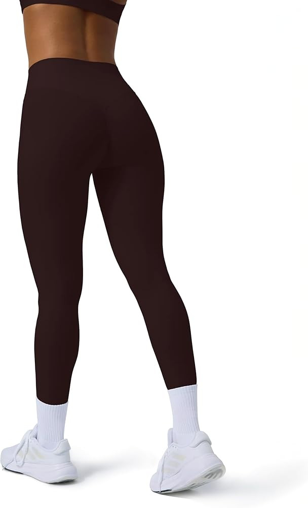 PAVOI ACTIVE Buttery Soft Workout Leggings for Women - High Waisted No Front Seam Gym Leggings Yo... | Amazon (US)