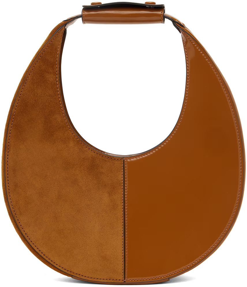 Staud - Brown Moon Split Bag | SSENSE