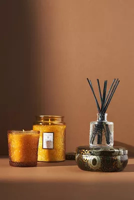 Voluspa Limited Edition Cut Glass Jar Candle | Anthropologie (US)