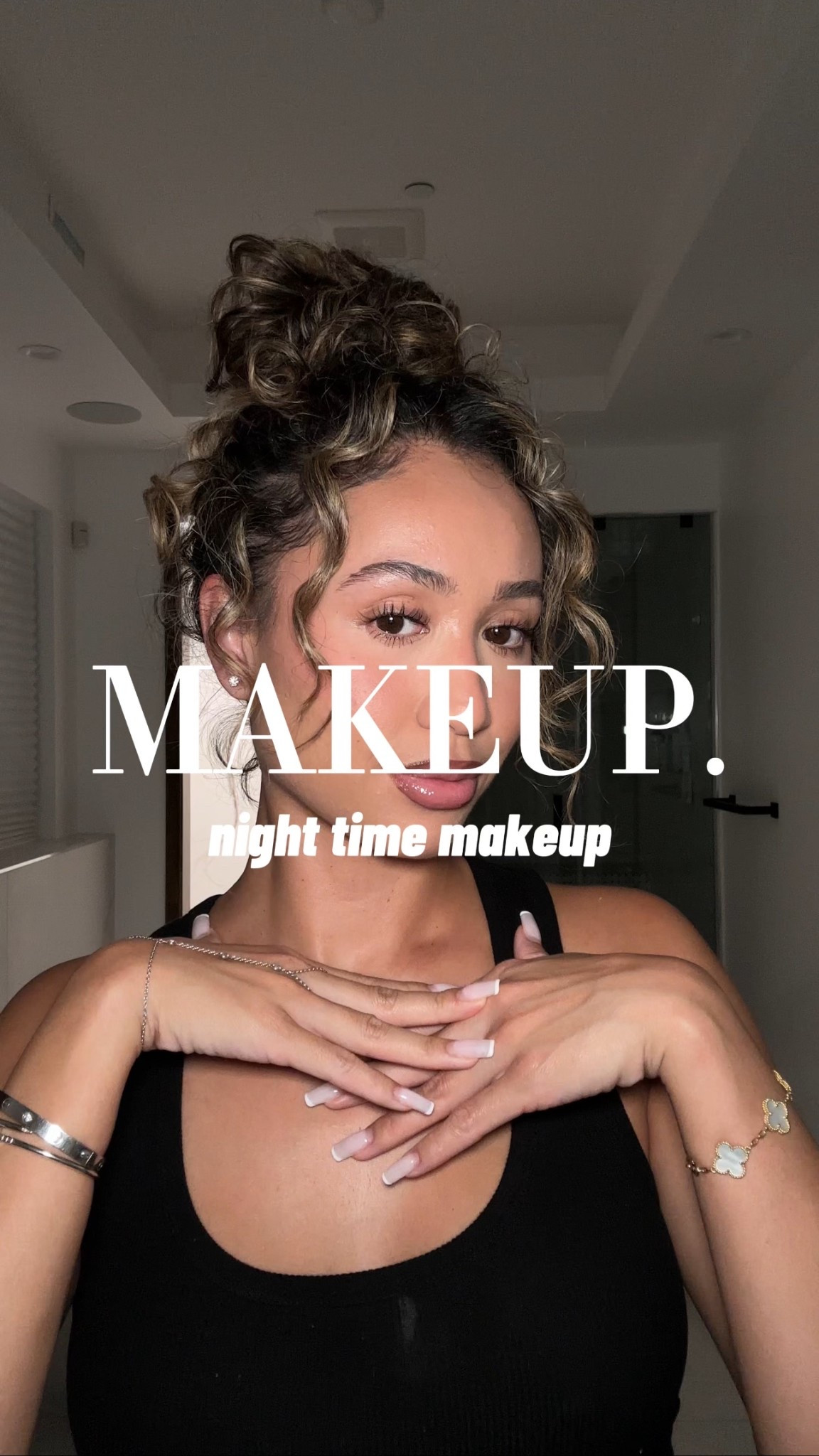 tiktok video! 
primers:
-iconic london blurring primer
-laura mercier hydrating primer
-rhode glazing milk

base:
-kylie cosmetics skin tint: 5N
-hourglass concealer: sienna
-tower 28 concealer: dtla
-makeup by mario contour: medium deep
-makeup by mario bronzer: medium
-patrick ta cream blush: she goes to the gym
-too faced blush: velvet crush
-l’oréal loose setting powder: light pink 
-one size hydrating setting spray

brows & lashes:
-l’oréal 24hr brow lamination
-l’oréal faux brow pen: dark brunette 
-l’oréal telescopic waterproof mascara: black

brushes:
-makeup by mario F4 brush 
-patrick ta nose contour brush
-bk beauty concealer brush 
-amazon powder puff

lip combo:
-mac lip liner: chestnut
-nyx butter gloss: fortune cookie
-refy: clear gloss

#LTKU #LTKBeauty #LTKFindsUnder100