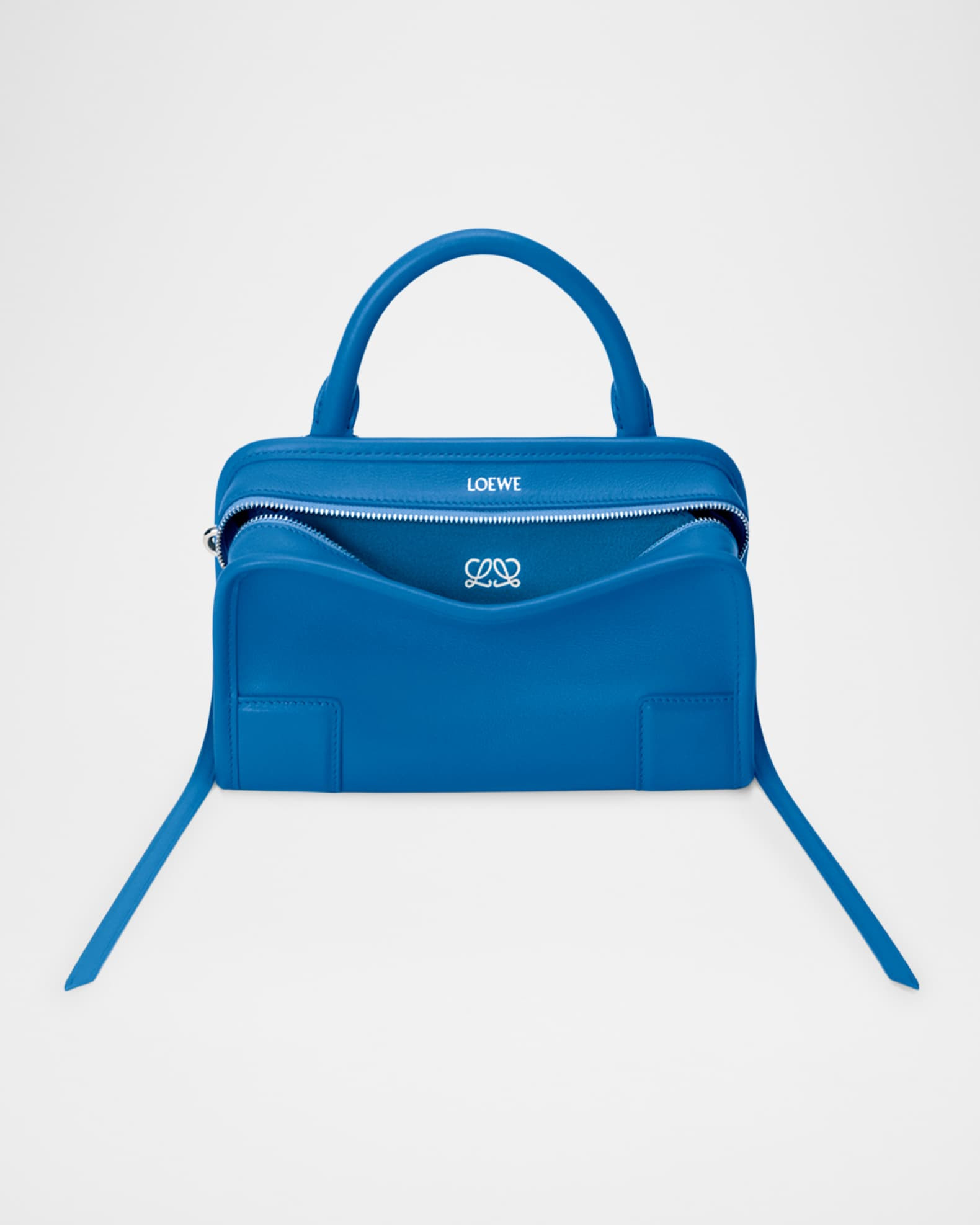 Loewe Amazona 180 Mini Leather Top-Handle Bag | Neiman Marcus