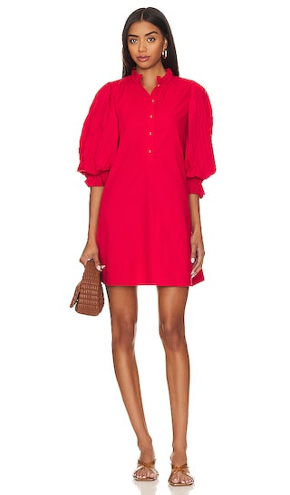 Focus Smock Dress in Red | Revolve Clothing (Global)
