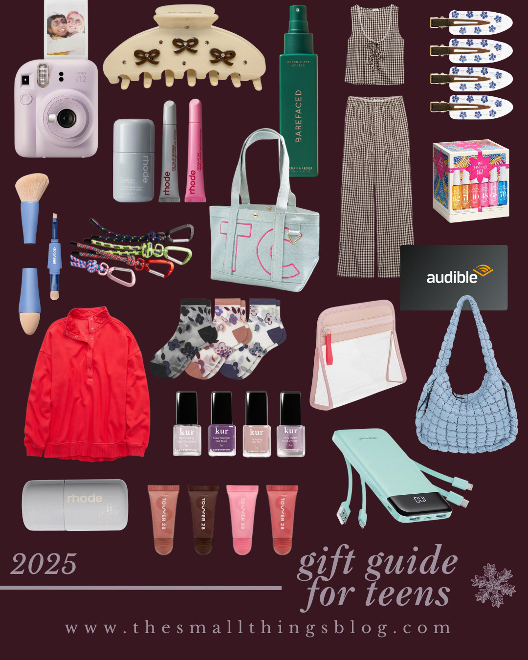 Between rhode beauty and quilted puffer bags, I’ve got your gifts for a teen girl covered! 

 

#LTKHoliday #LTKGiftGuide