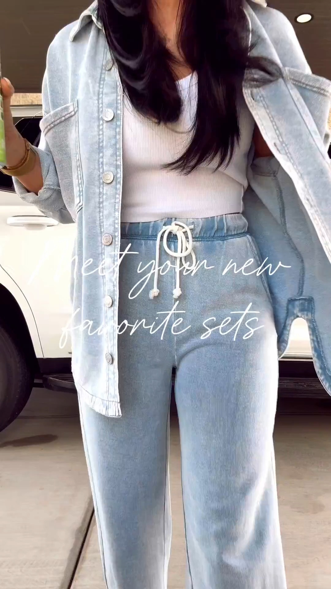 Denim, but make it cozy 💅

matching set, denim, casual outfits, comfy outfits, fall outfits, Katy roach, livingmybeststyle

#LTKootd #LTKSeasonal