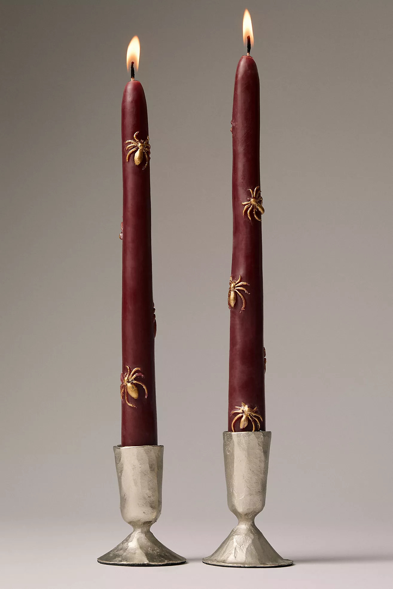 Mystic Icon Taper Candles, Set of 2: Spider Edition | Anthropologie (US)