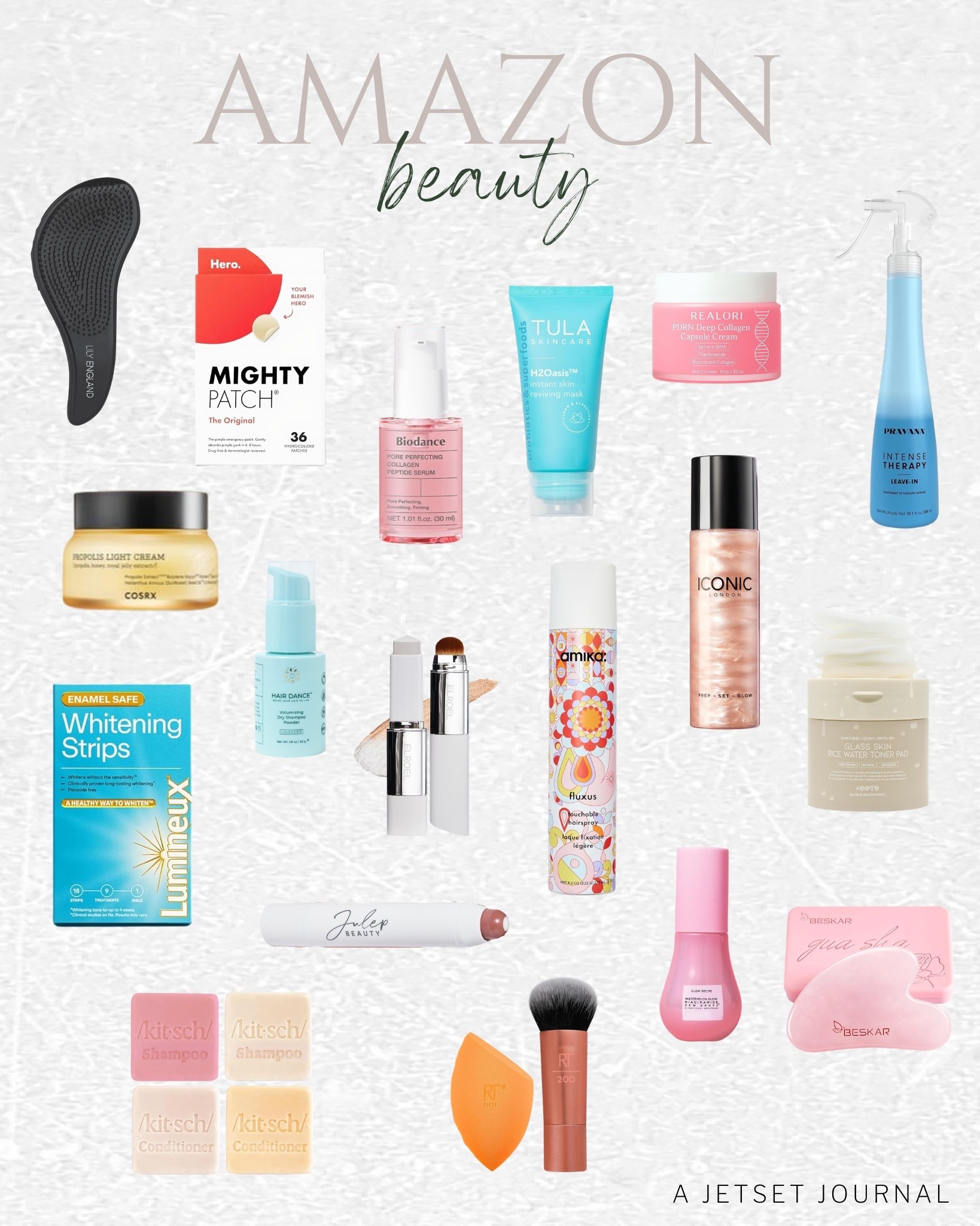 Just found some amazon beauty finds that make upgrading your routine so easy
pravana leave in conditioner, kitsch shampoo, tula face mask, biodance serum, haircare, spring beauty, winterto spring makeup, beauty must have, beauty finds, amazon beauty, affordable finds, amazon favorite

#LTKSeasonal #LTKBeauty #LTKU