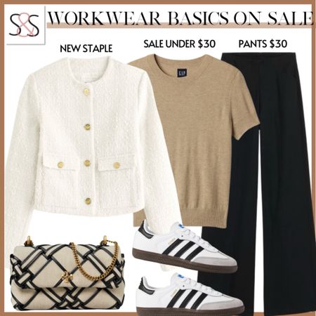 Spring basics! I am loving this lady jacket from Abercrombie with black pants for work or a weekend getaway!

#LTKworkwear #LTKSeasonal #LTKstyletip