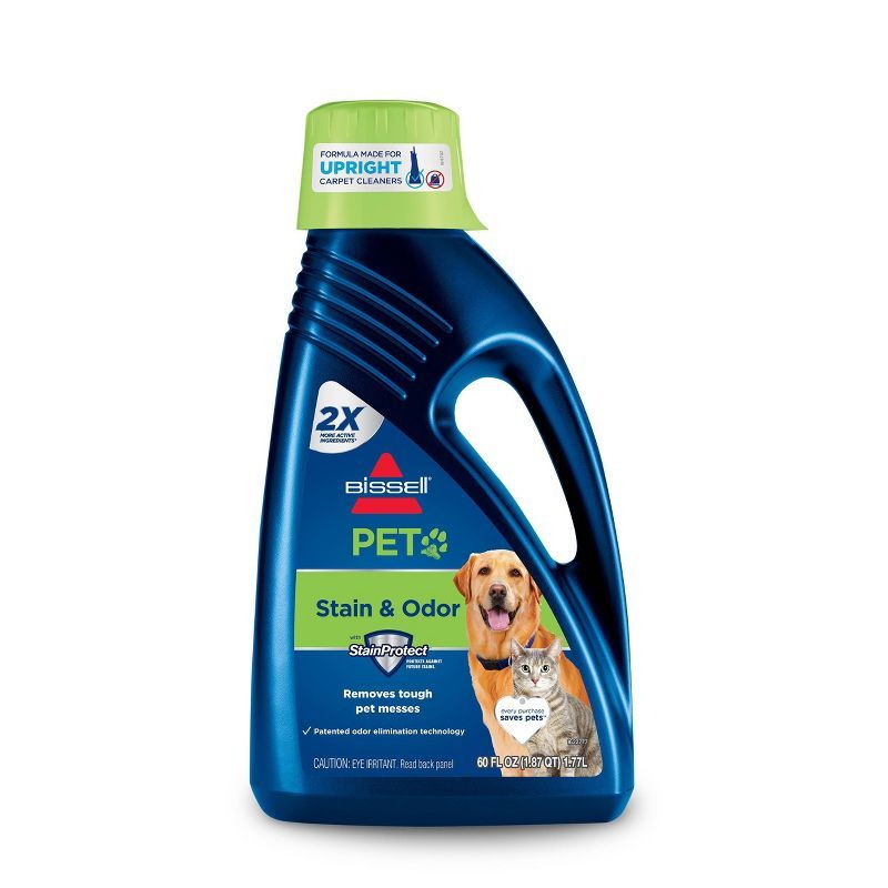 BISSELL 2X Pet Stain &#38; Odor 60oz. Upright Carpet Cleaner Formula - 99K52 | Target