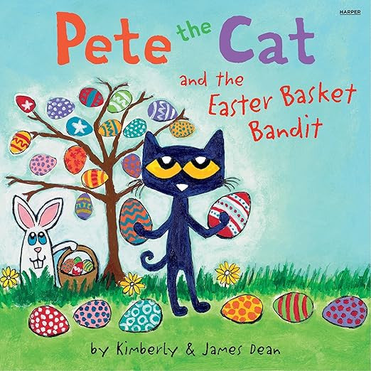 Pete the Cat and the Easter Basket Bandit: Includes Poster, Stickers, and Easter Cards!: An Easte... | Amazon (US)