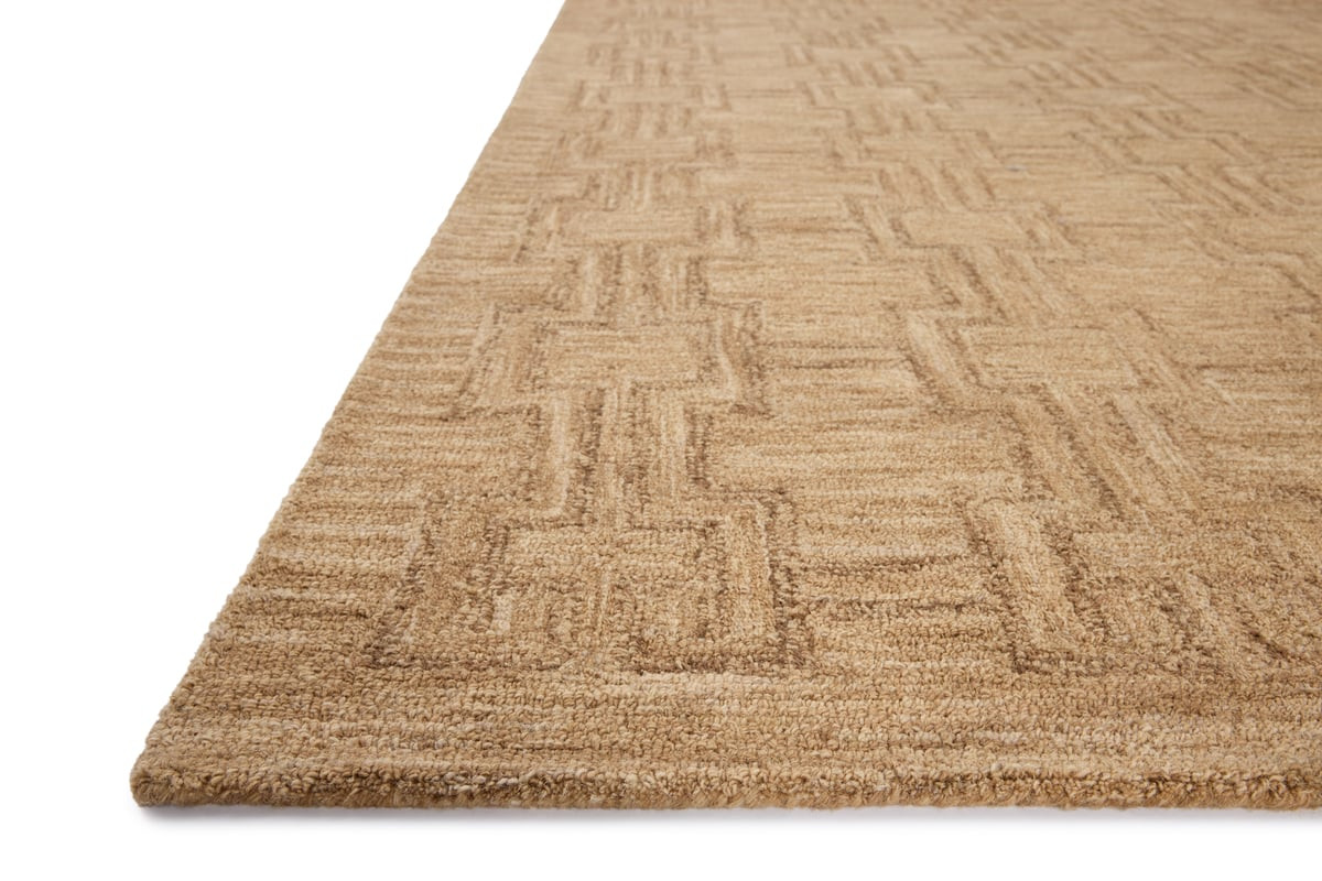 Barrow BAR-02 Camel/Brown Wool Hand-Tufted Area Rug | Rugs Direct