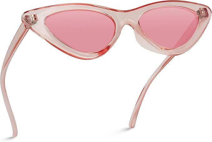 WearMe Pro - Retro Vintage Tinted Lens Cat Eye Sunglasses | Amazon (US)