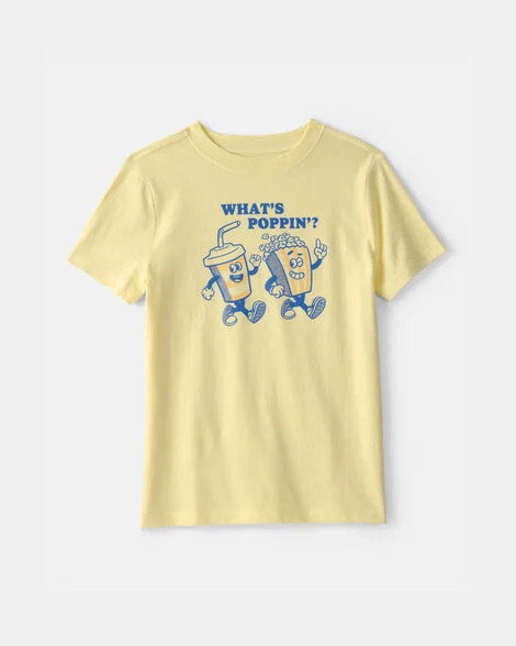 Carter's Kid Boys Popcorn Graphic Tee - Yellow S Yellow | Carter's Inc