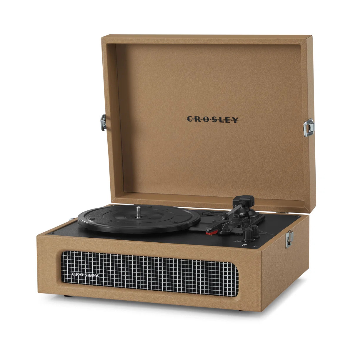 Voyager Portable 3 - Speed Turntable Decorative Record Player with Bluetooth | Wayfair North America