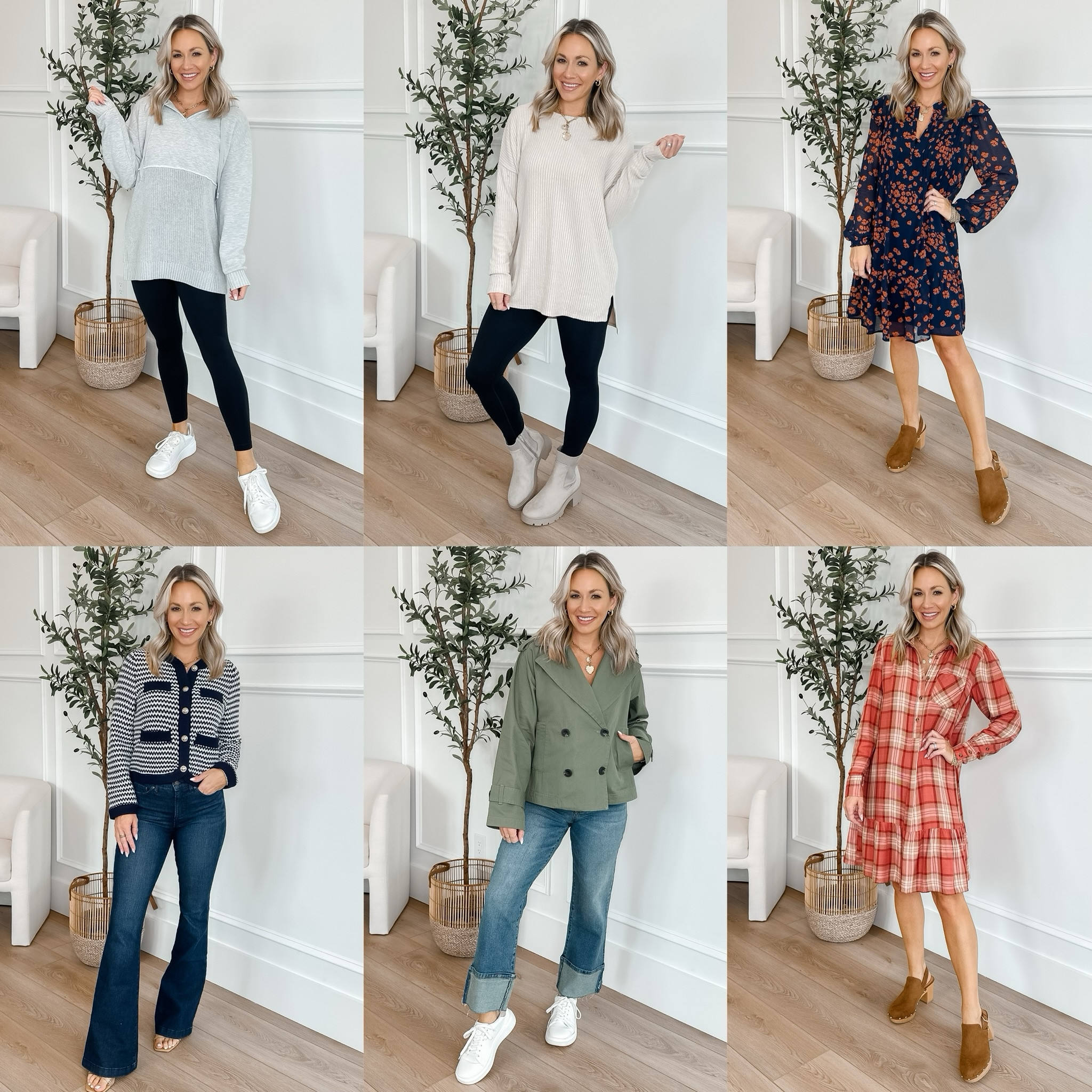 Huge Walmart fall order! So many cute and great quality outfits at Walmart right now that are perfect for transitioning to fall and teachers heading back to school! Wearing my true xs / small in all! 

#WalmartPartner, @walmartfashion, #walmartfashion

#LTKFindsUnder50 #LTKBacktoSchool #LTKSeasonal