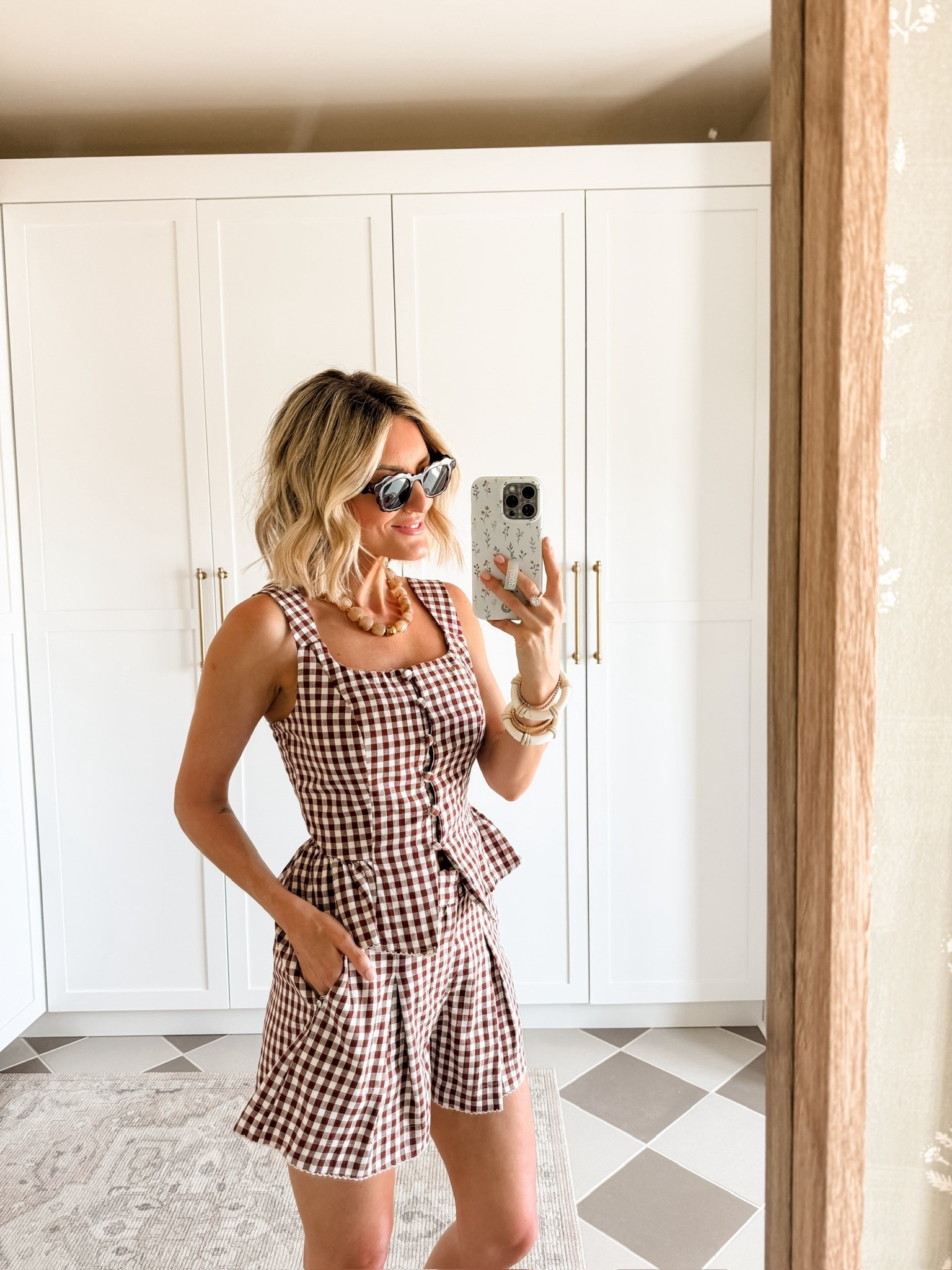 So excited this gingham set is back 👏🏼 grab it before it sells out! It’s the perfect spring look! Wearing XS in the top & S in the shorts.

Loverly Grey, Target find, Target fashion, gingham matching set, spring fashion, spring outfit ideas 

#LTKootd #LTKSeasonal